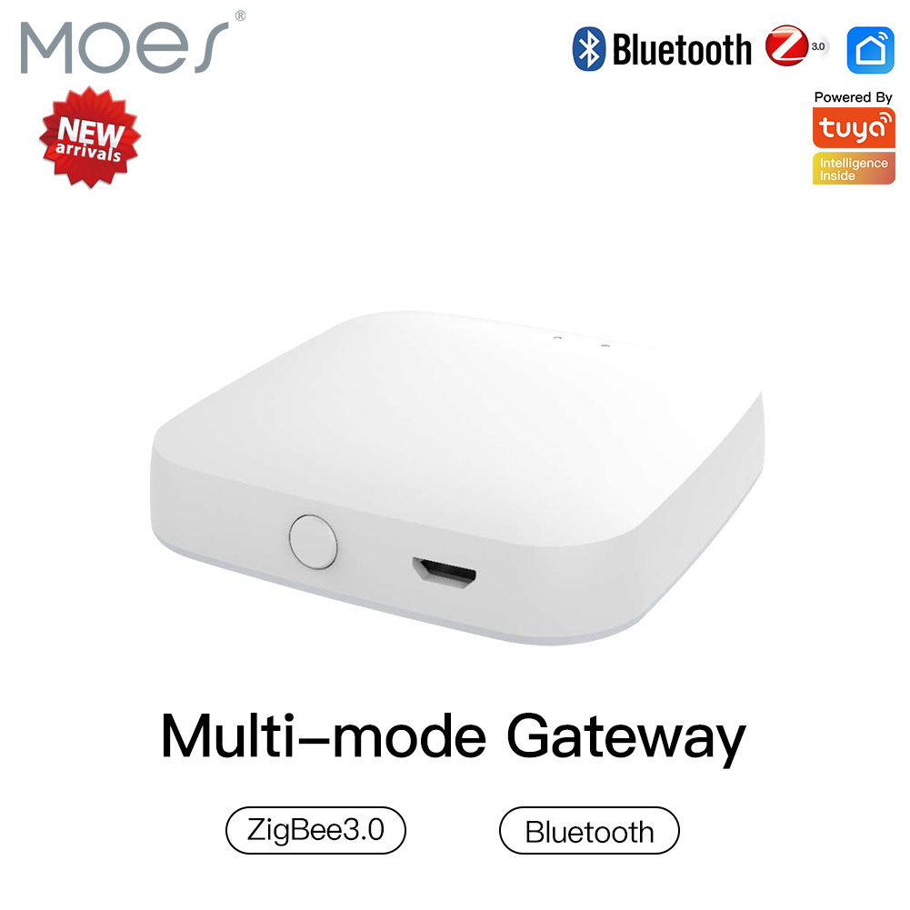 Smart Home Network - MOES Multi-mode Smart Gateway ZigBee WiFi