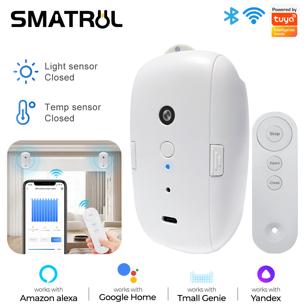 Curtain Motor - Tuya Smart Curtain Motor Bt Voice