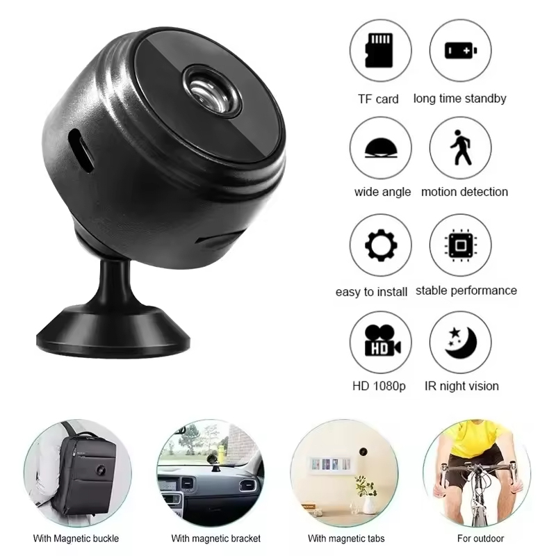 Smart Home Network - A9 Mini WiFi HD 1080P Security
