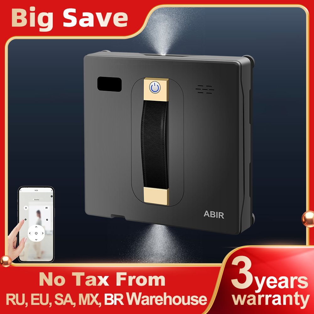 Vacuum Cleaner Smart Home - Robot Window cleaner ABIR WD8,Dual Water
