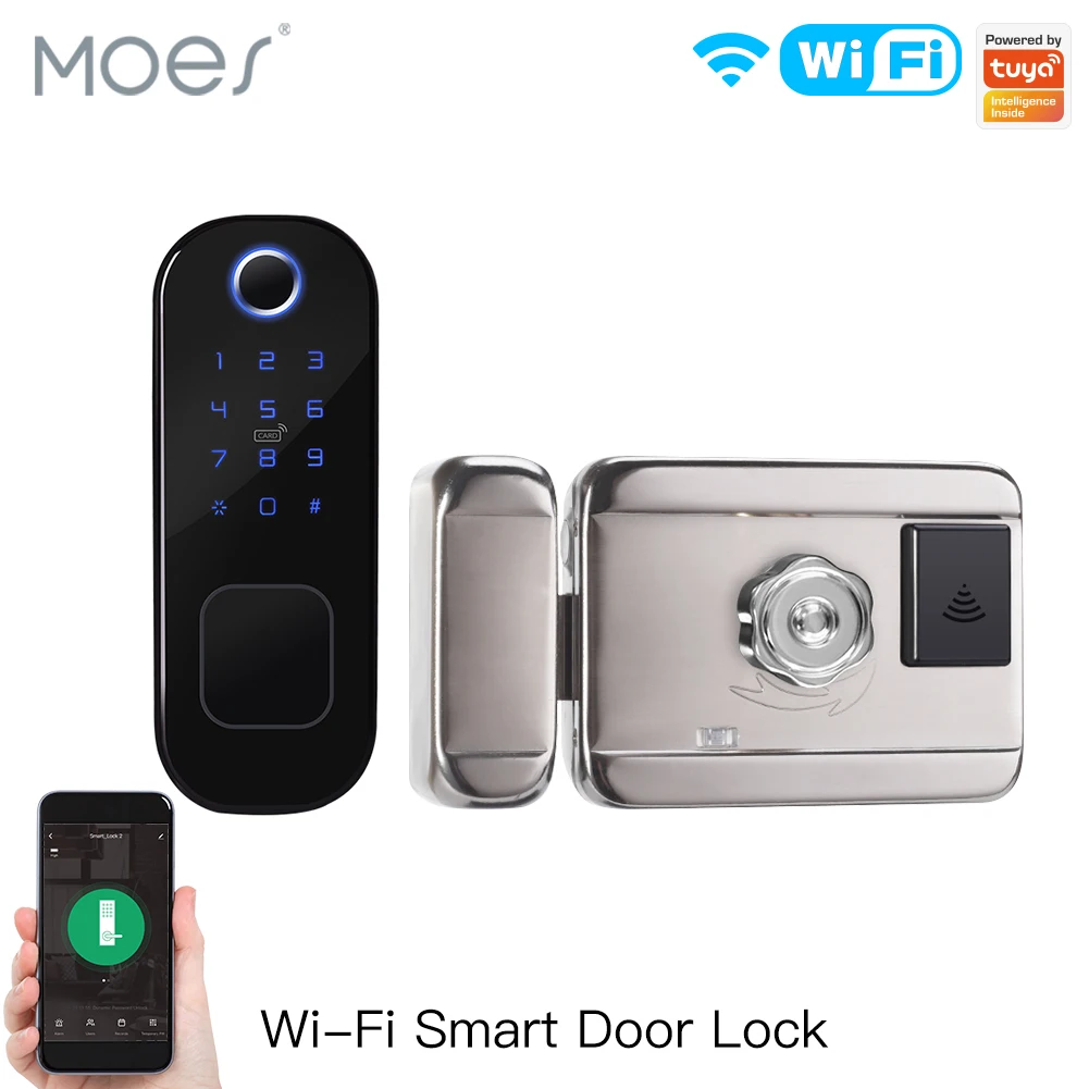 Smart Home Network - MOES WiFi Tuya Smart Lock Door