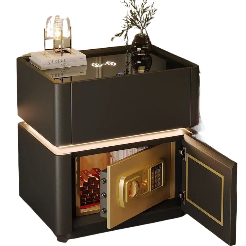 Smart Home Integration - Smart bedside table, safe, integrated small
