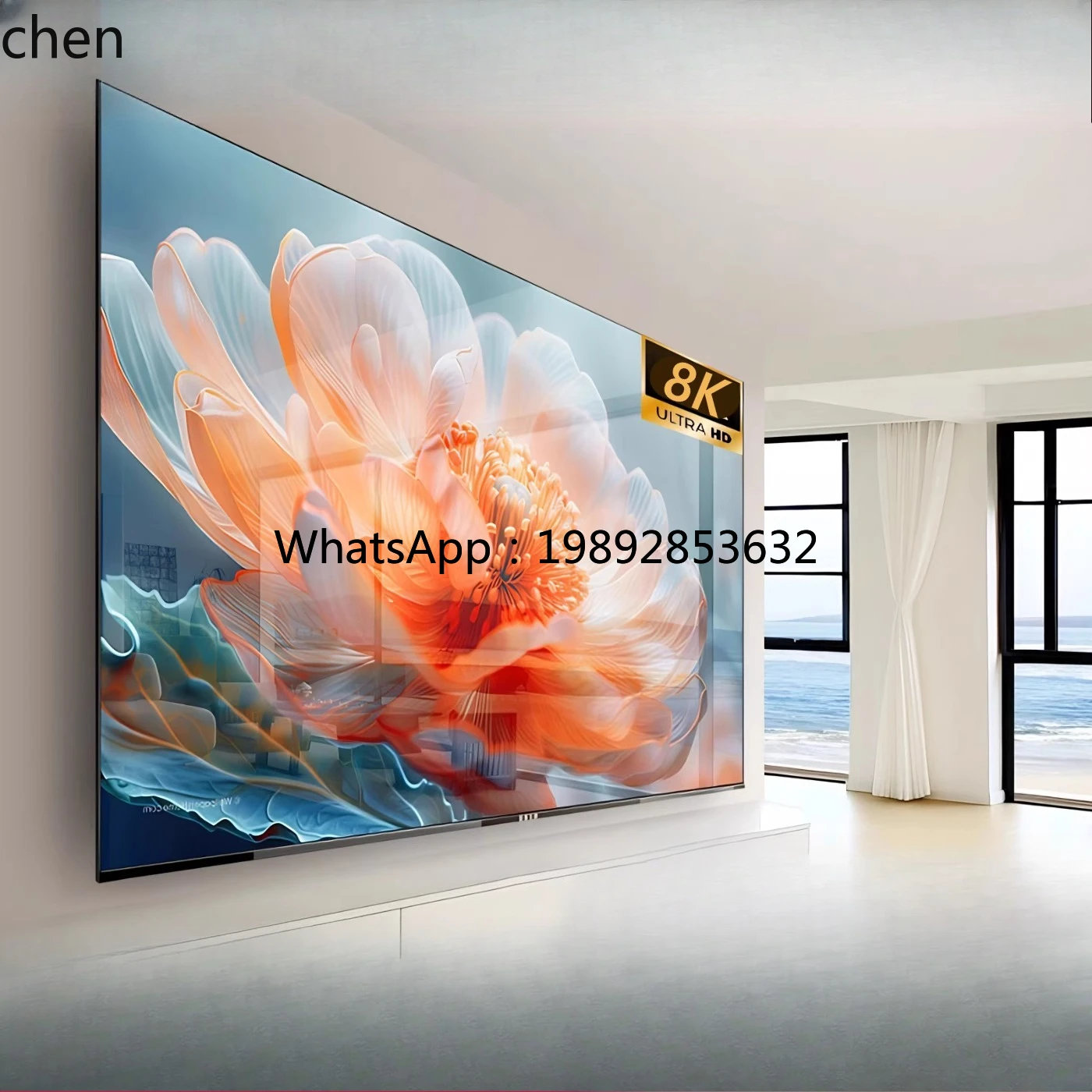 Smart Home Network - 8K Ultra HD Home LCD 100inch