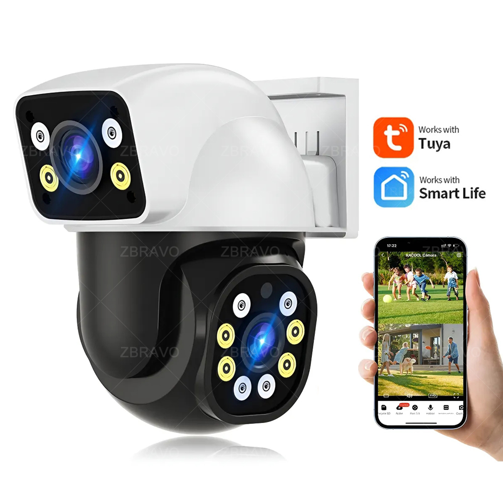 Smart Home Network - Smartlife 8MP WiFi Tuya Outdoor Camera
