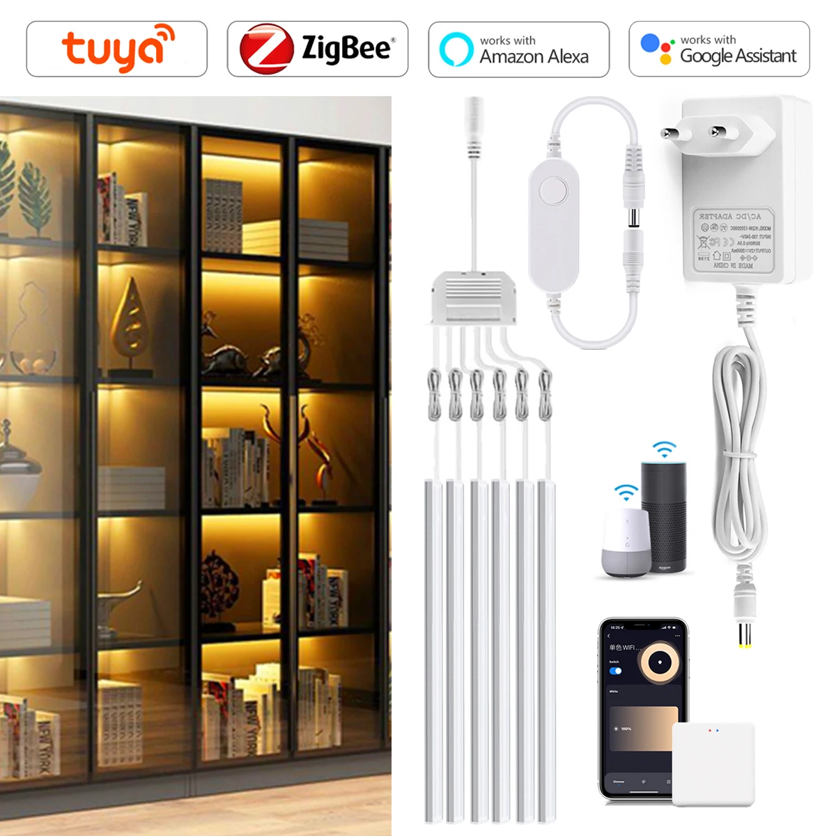 Alexa Compatible Bulb - 2/3/5 Piece Zigbee 3.0 Tuya LED