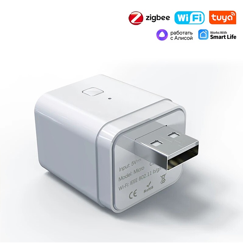 Smart Home Z Wave - Zigbee Micro USB Adapter Switch Tuya