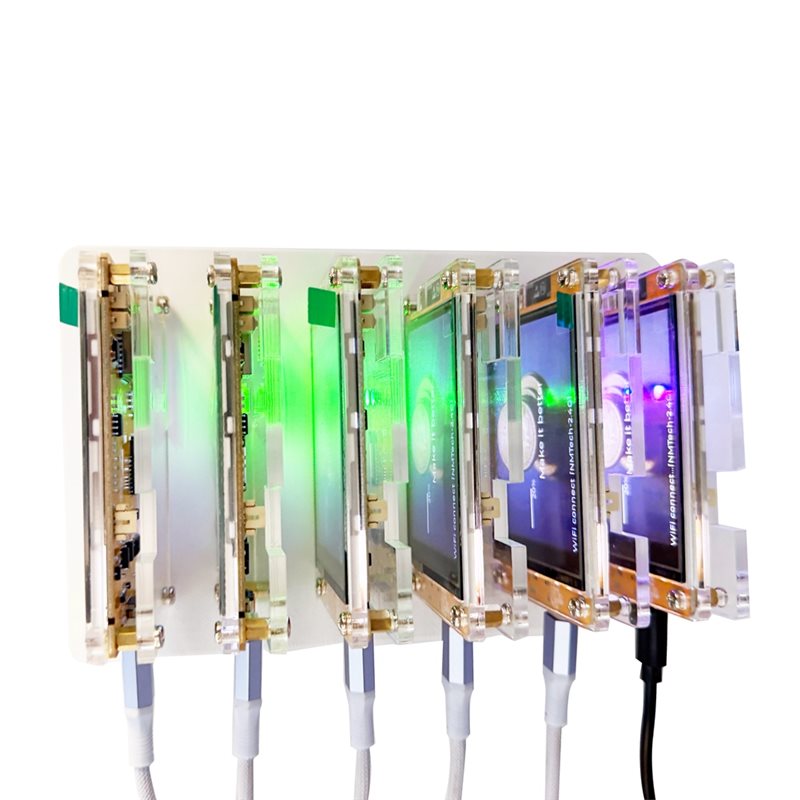 Smart Home Display - Hot-Nmminer Nerdminer+ 6 Slots Base Upgraded