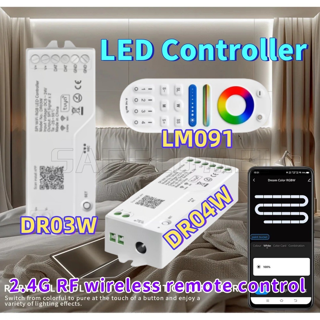 Alexa Compatible Bulb - LED Controller LM091/DR03W/DR04W light modulator Works
