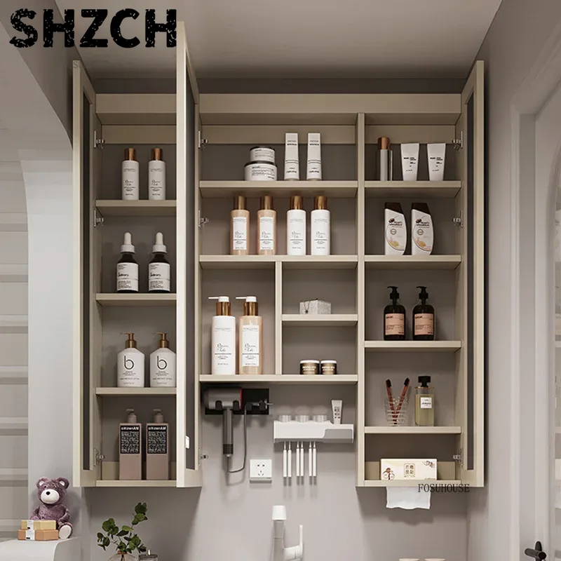 Smart Home Integration - Modern Thickened Bathroom Mirror Featuring Integrated