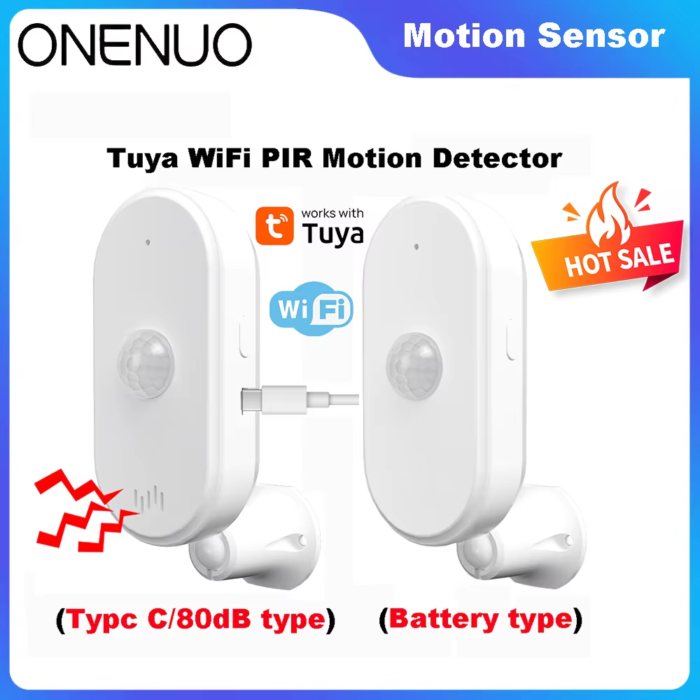 Smart Home Wiser - Tuya WiFi PIR Motion Sensor Human