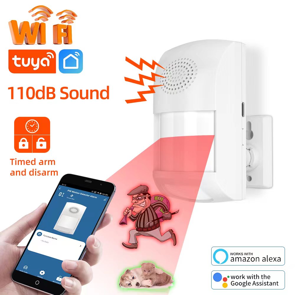 Smart Home Wiser - Tuya WiFi Smart Home Burglar Alarm