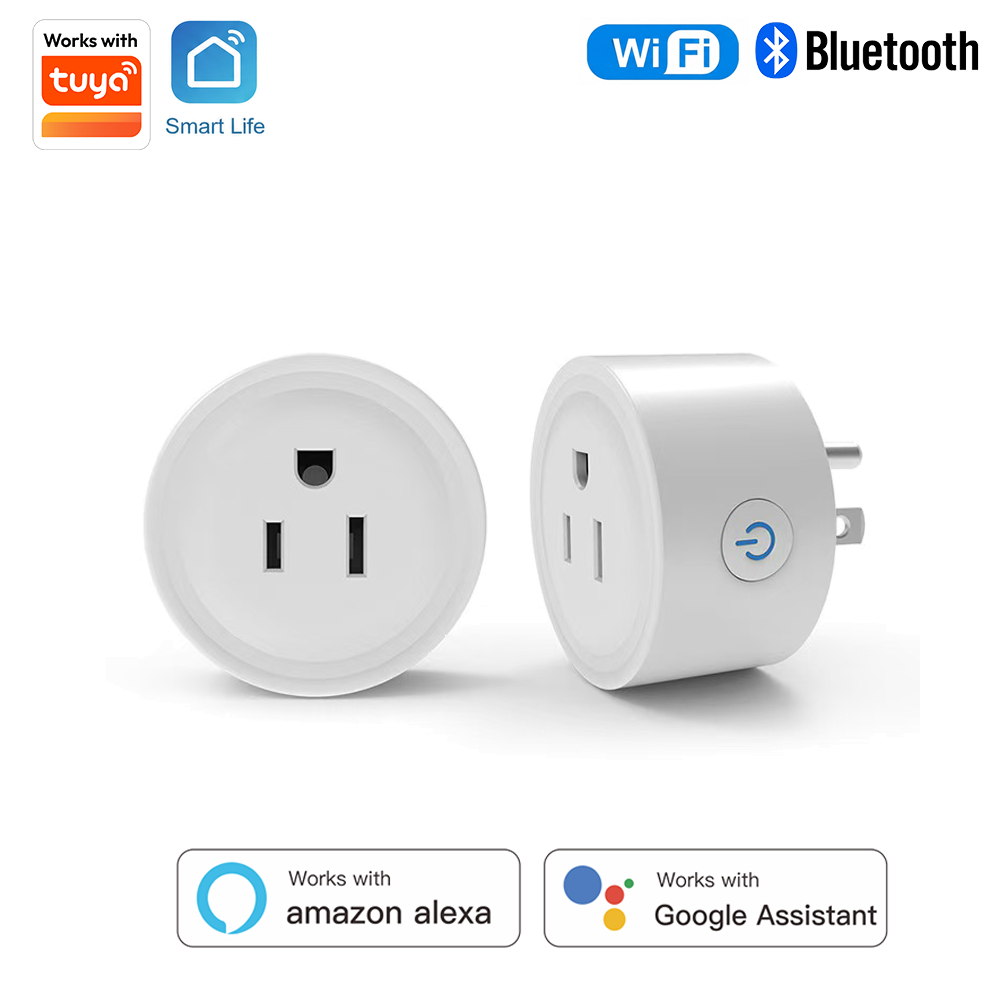 Smart Home Integration - Tuya US-Spec 10A Smart round Plug