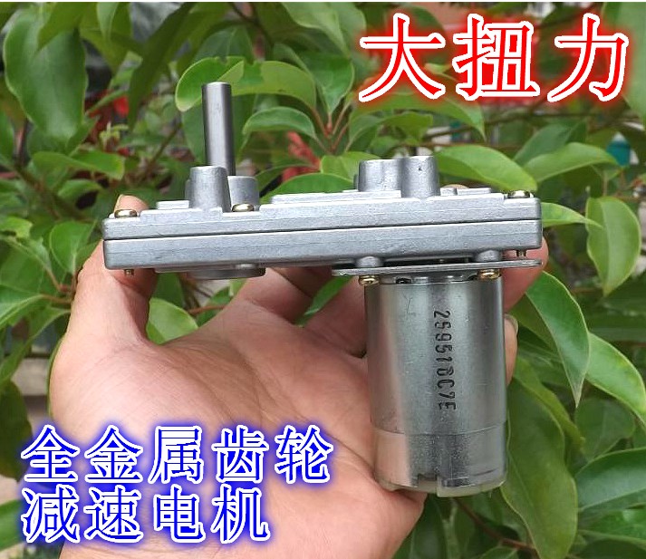 Curtain Motor - Second-Hand 555 Metal Gear Motor 12V