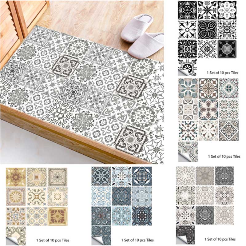 Smart Home Film - 10 Pieces Frosted Matte Film Tile