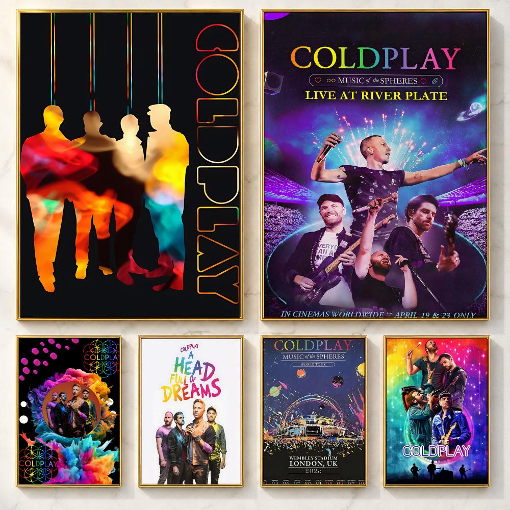 Smart Home Poster - Smart Band C-ColdplayS Poster Self-adhesive Art