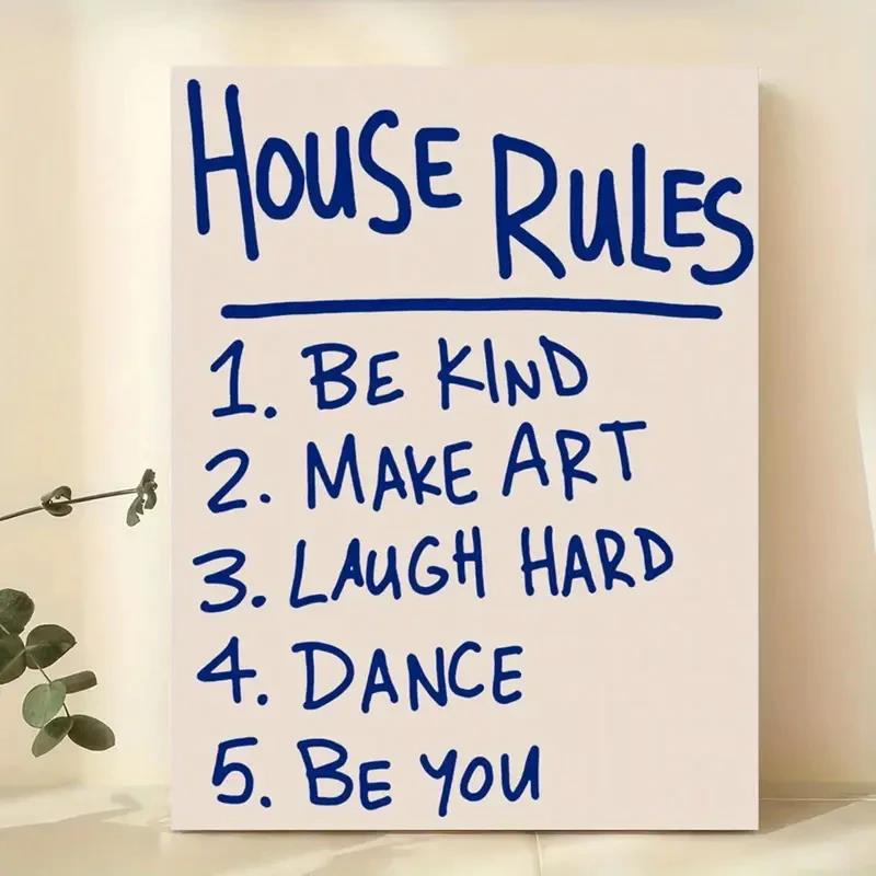 Smart Home Poster - Painting Poster Picture For Living Bedroom