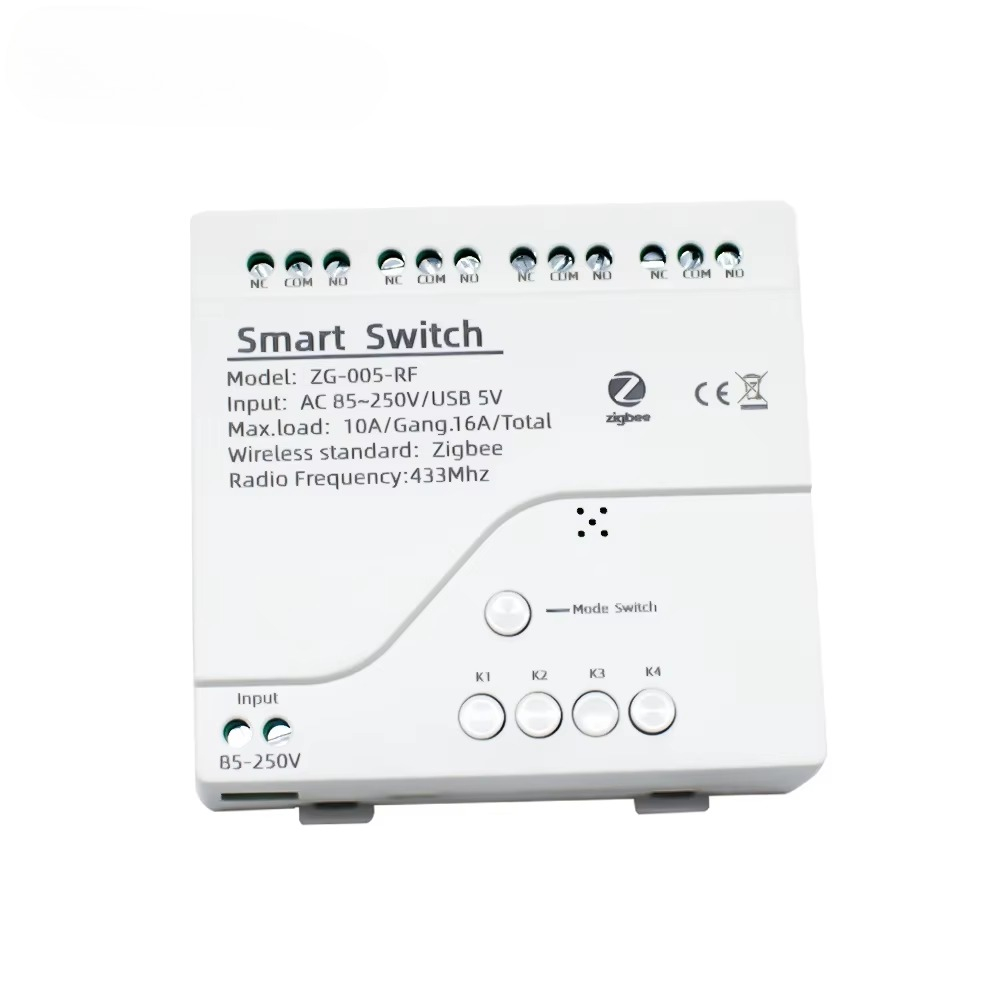 Smart Home Ac - Tuya 4CH Zigbee Switch Relay Module