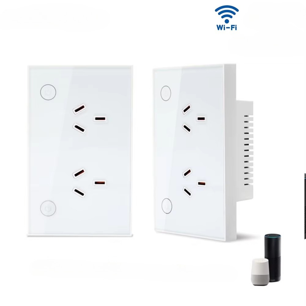 Smart Wall Socket - Zigbee Wi-Fi Matter AU Smart Wall