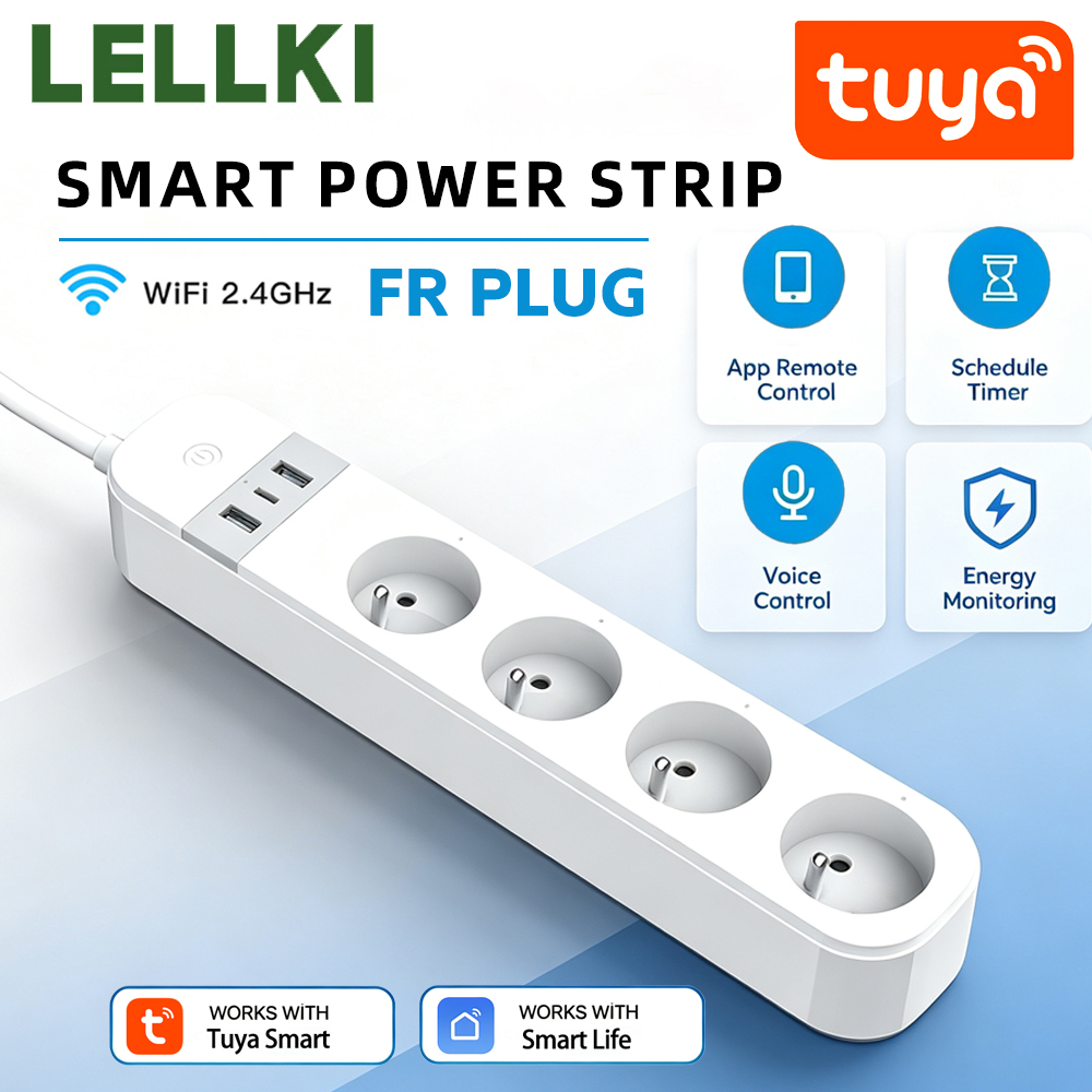 Smart Home Or Smart Home - LELLKI FR WiFi Tuya Smart Power