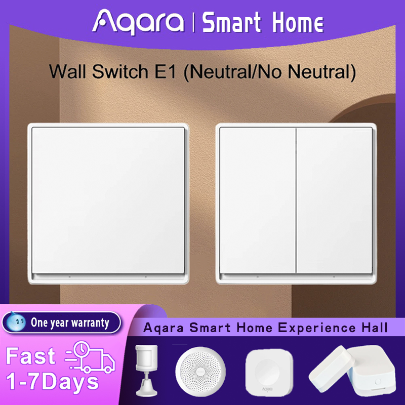 Smart Home Xiaomi 2 - Original Aqara Wall Switch E1 Version