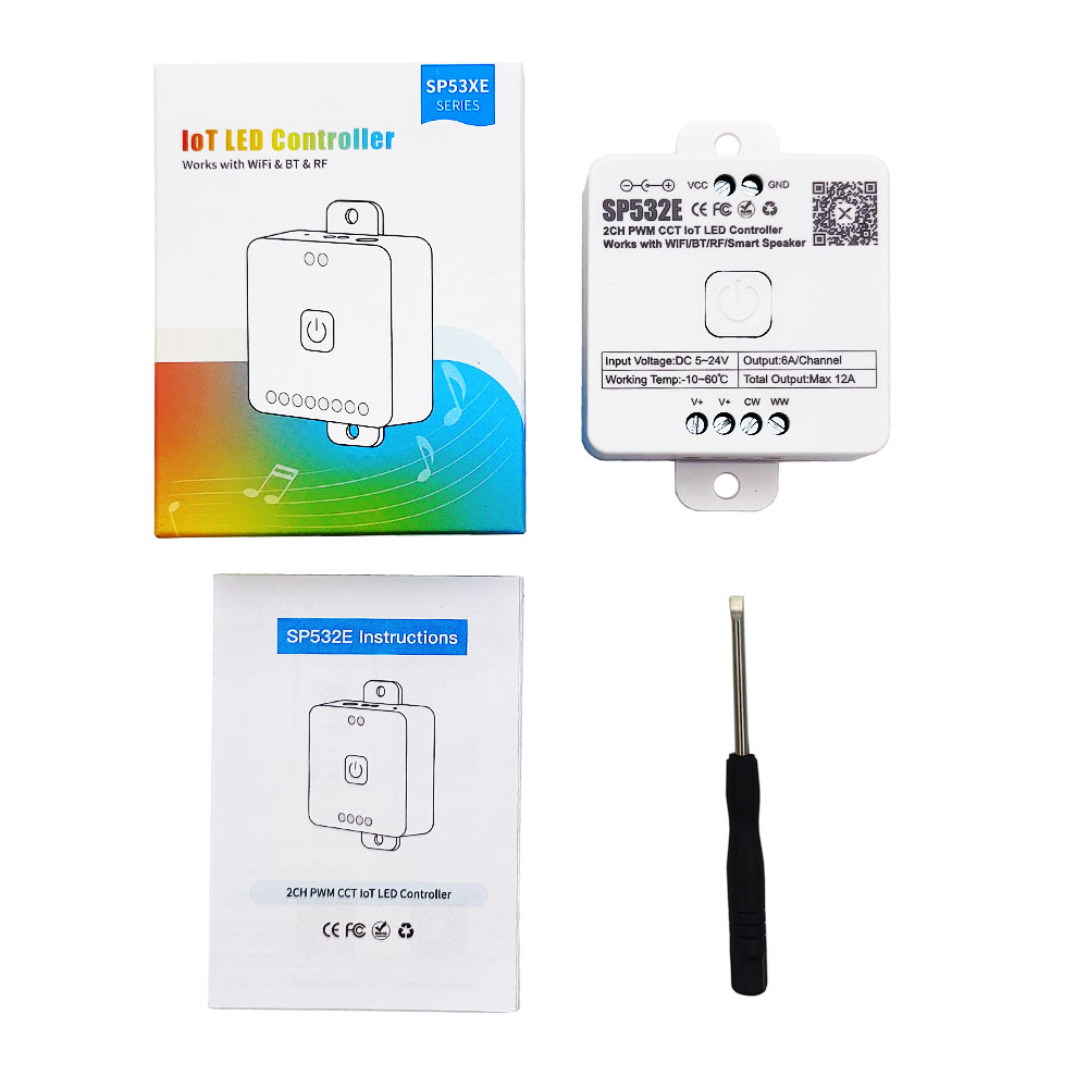 Alexa Compatible Bulb - SP531E SP532E Wifi BT App Alexa