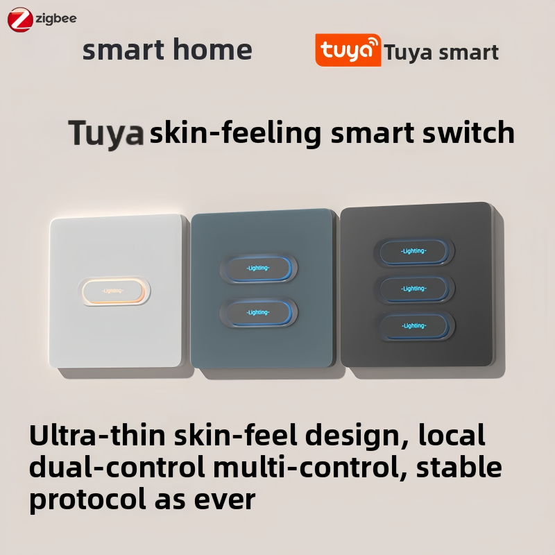 Smart Home Z Wave - Tuya Zigbee Intelligent Button Switch Dual