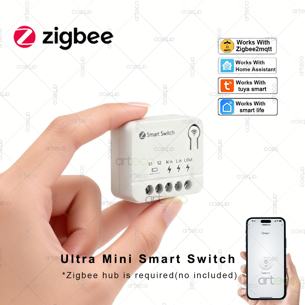 Smart Home Z Wave - Zigbee Mini Breaker DIY Smart Switch