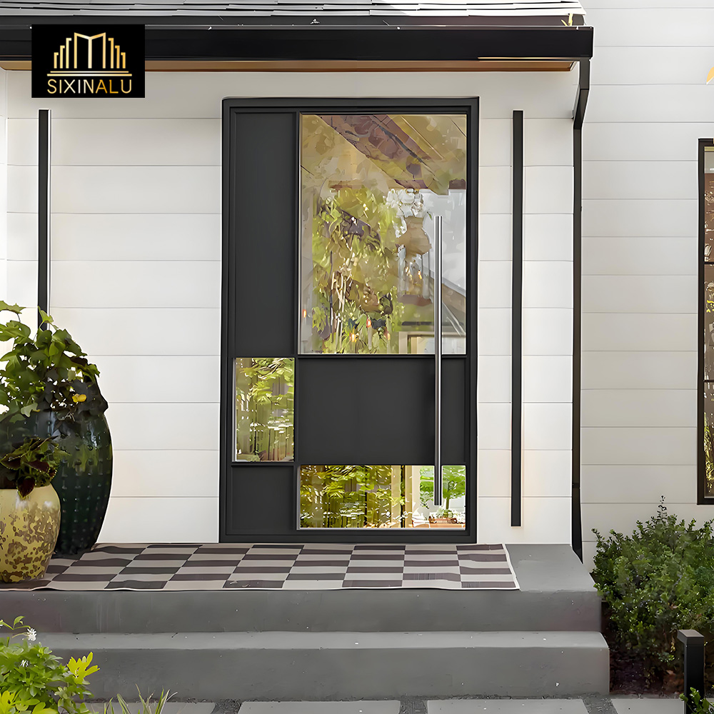 Smart Home Interior - Sixinalu Swing Center Pivot Door With