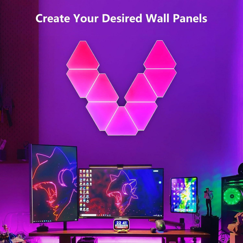 Tuya WiFi RGB Triangle Quantum - Alexa Compatible Bulb recension och pris
