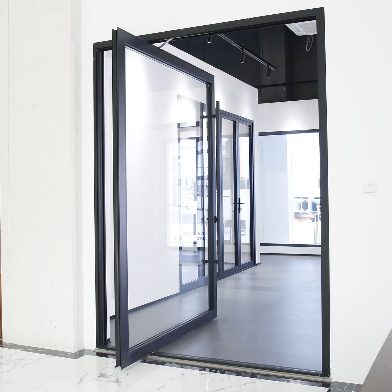 Sixinalu Pivot Door Exterior F - Smart Home Interior recension och pris