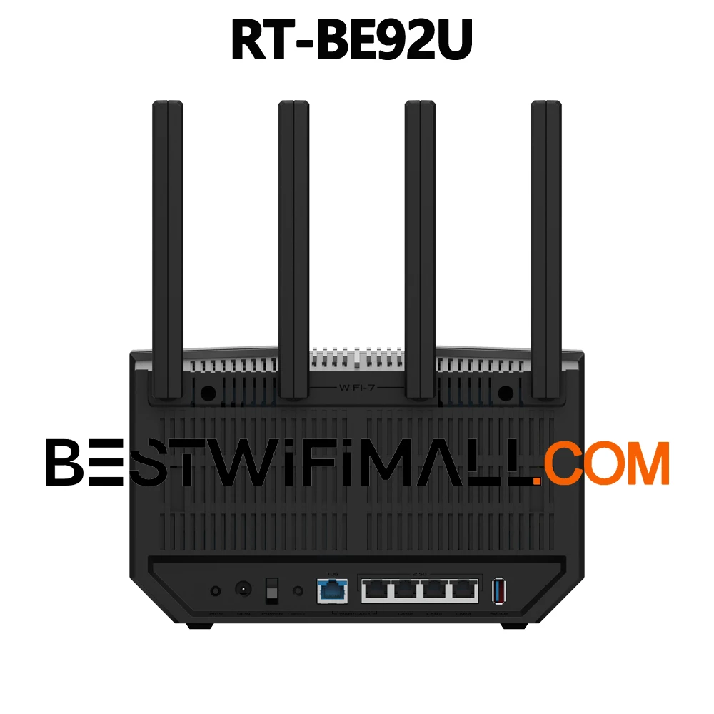 ASUS RT-BE92U Wi-Fi 7 Router N - Smart Home Router recension och pris