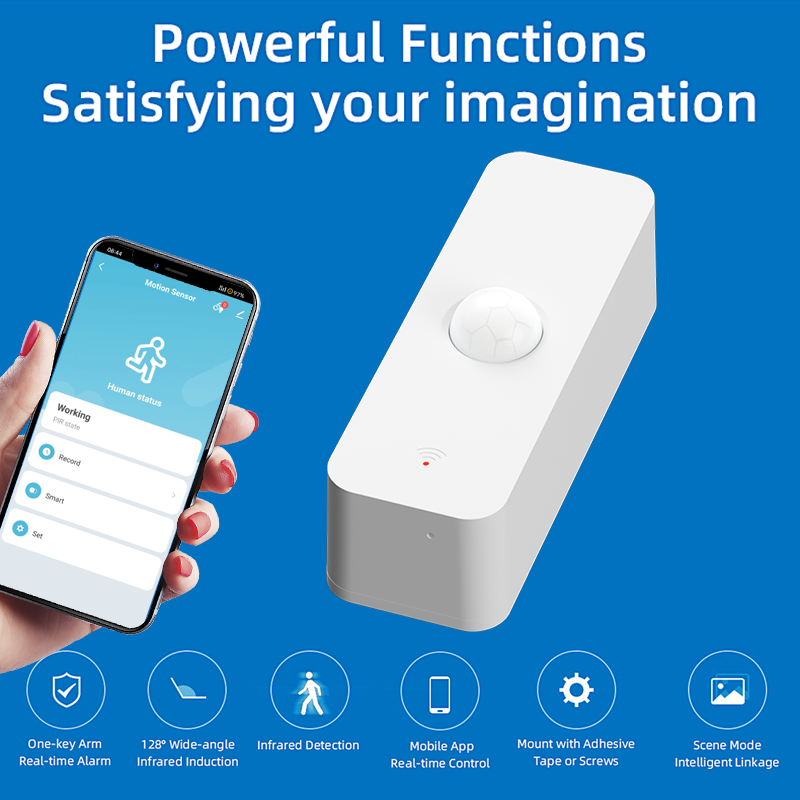 Tuya WiFi Zigbee PIR Motion Se - Smart Home Wiser recension och pris