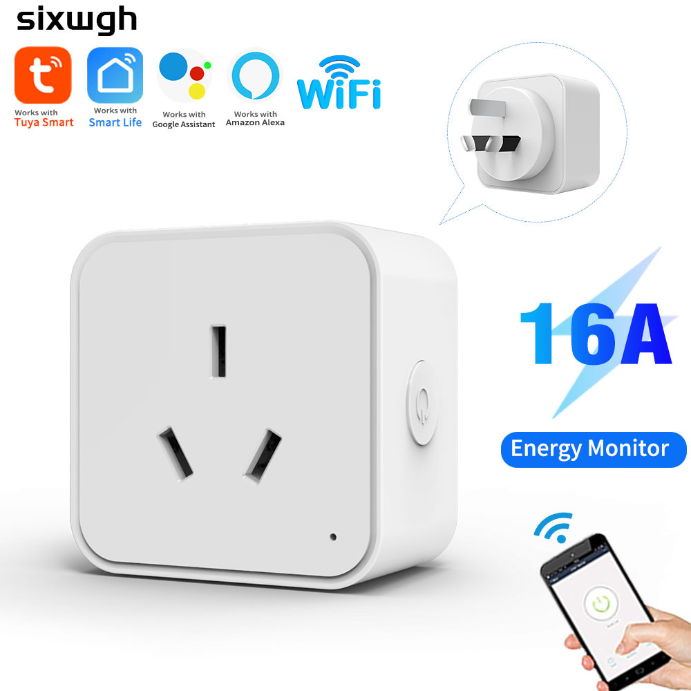 Tuya WIFI Smart Socket AU 16A  - Smart Wall Socket recension och pris