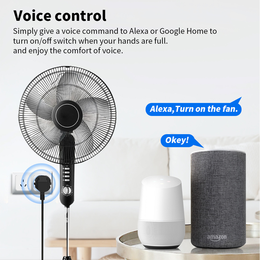 Tuya WIFI Smart Socket AU 16A  - Smart Wall Socket recension och pris