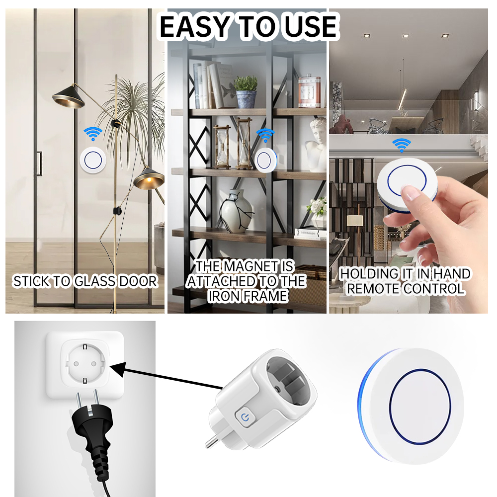 Wireless Socket RF433 Smart Ho - Smart Home Or Smart Home recension och pris