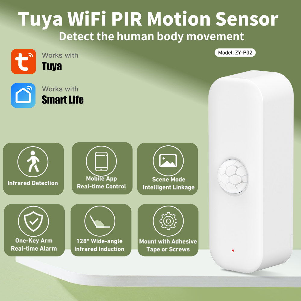 Tuya WiFi Motion Sensor Smart  - Smart Home Wiser recension och pris