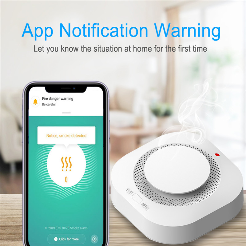 Tuya WiFi Smoke Detector Senso - Smart Smoke Detector recension och pris