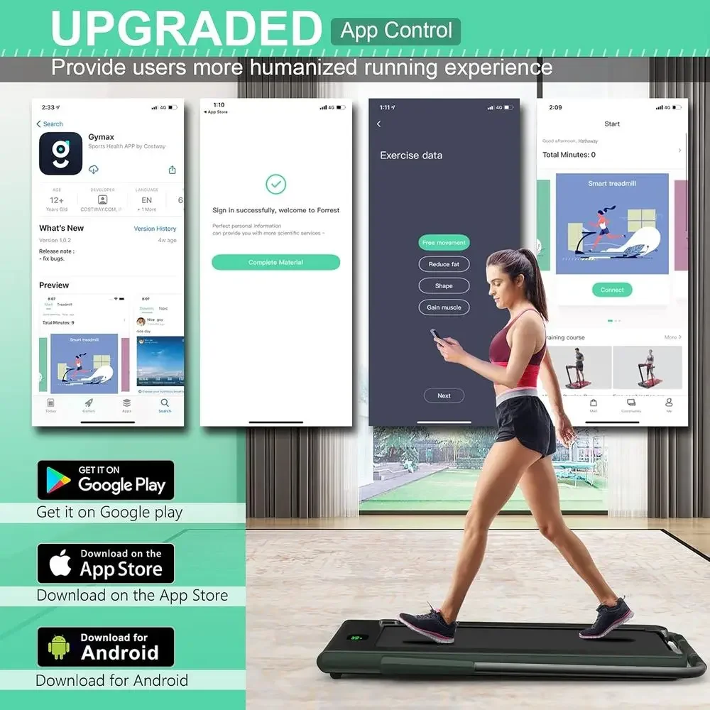 Dual-Function Desk Treadmill:  - Smart Home Or Smart Home recension och pris