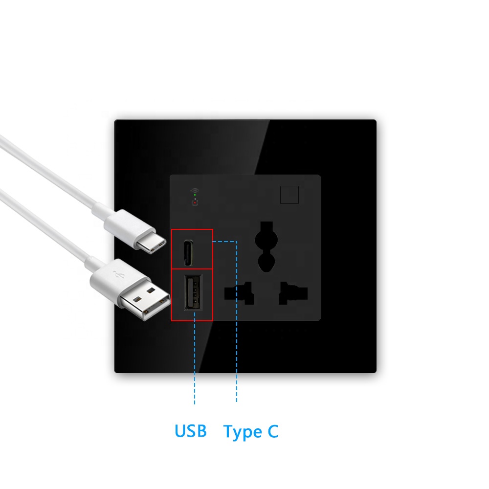 New Smart Home Wall Socket EU  - Smart Wall Socket recension och pris