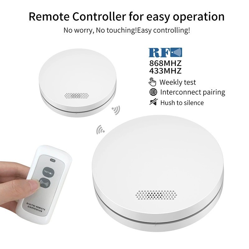 Tuya WiFi Detection Audible an - Smart Smoke Detector recension och pris