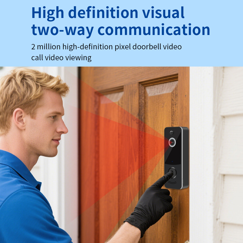 1080P WIFI Video Doorbell TTLO - Smart Home Video Doorbell App recension och pris