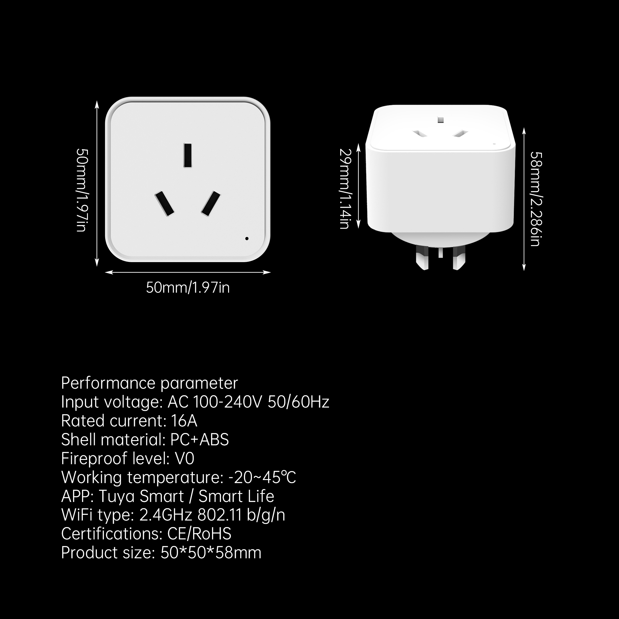 Matter Smart Plug AU Socket En - Smart Home Or Smart Home recension och pris