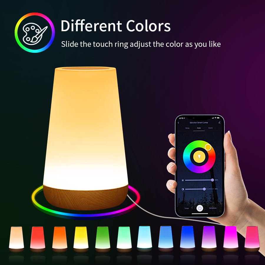 Tuya WiFi Smart Table Lamp Dim - Alexa Compatible Bulb recension och pris