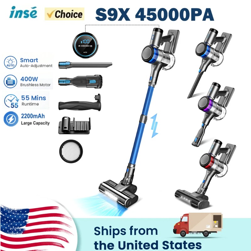 INSE S9X Cordless Vacuum Clean - Vacuum Cleaner Smart Home recension och pris