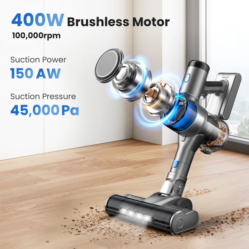 INSE S9X Cordless Vacuum Clean - Vacuum Cleaner Smart Home recension och pris