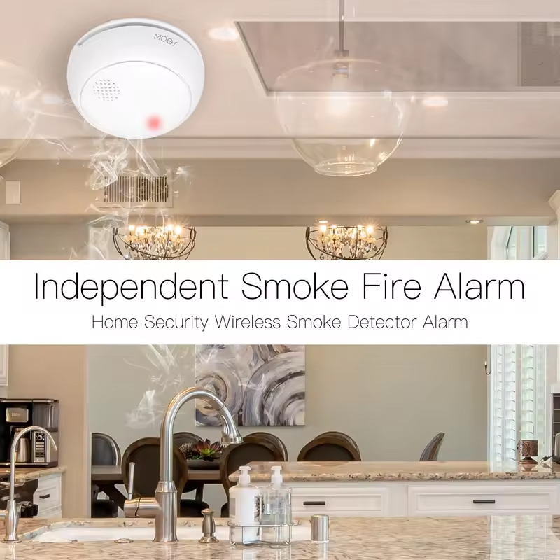 MOES ZigBee Smart Wireless Smo - Smart Smoke Detector recension och pris