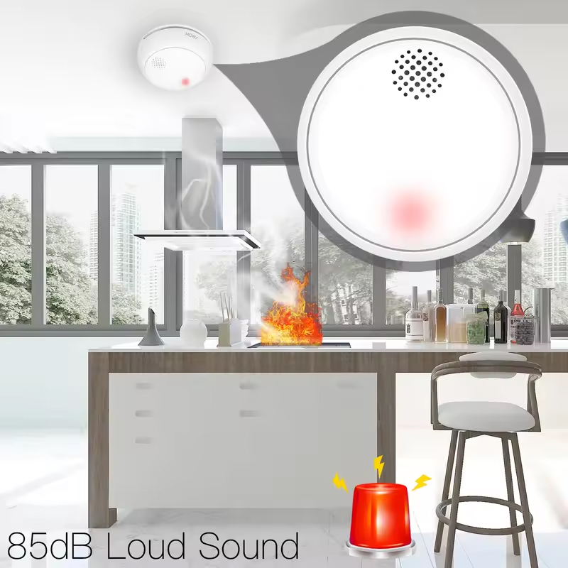 MOES ZigBee Smart Wireless Smo - Smart Smoke Detector recension och pris