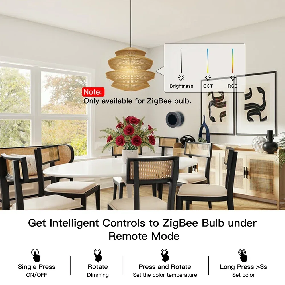 MOES Tuya ZigBee Smart Knob Sw - Smart Home Z Wave recension och pris