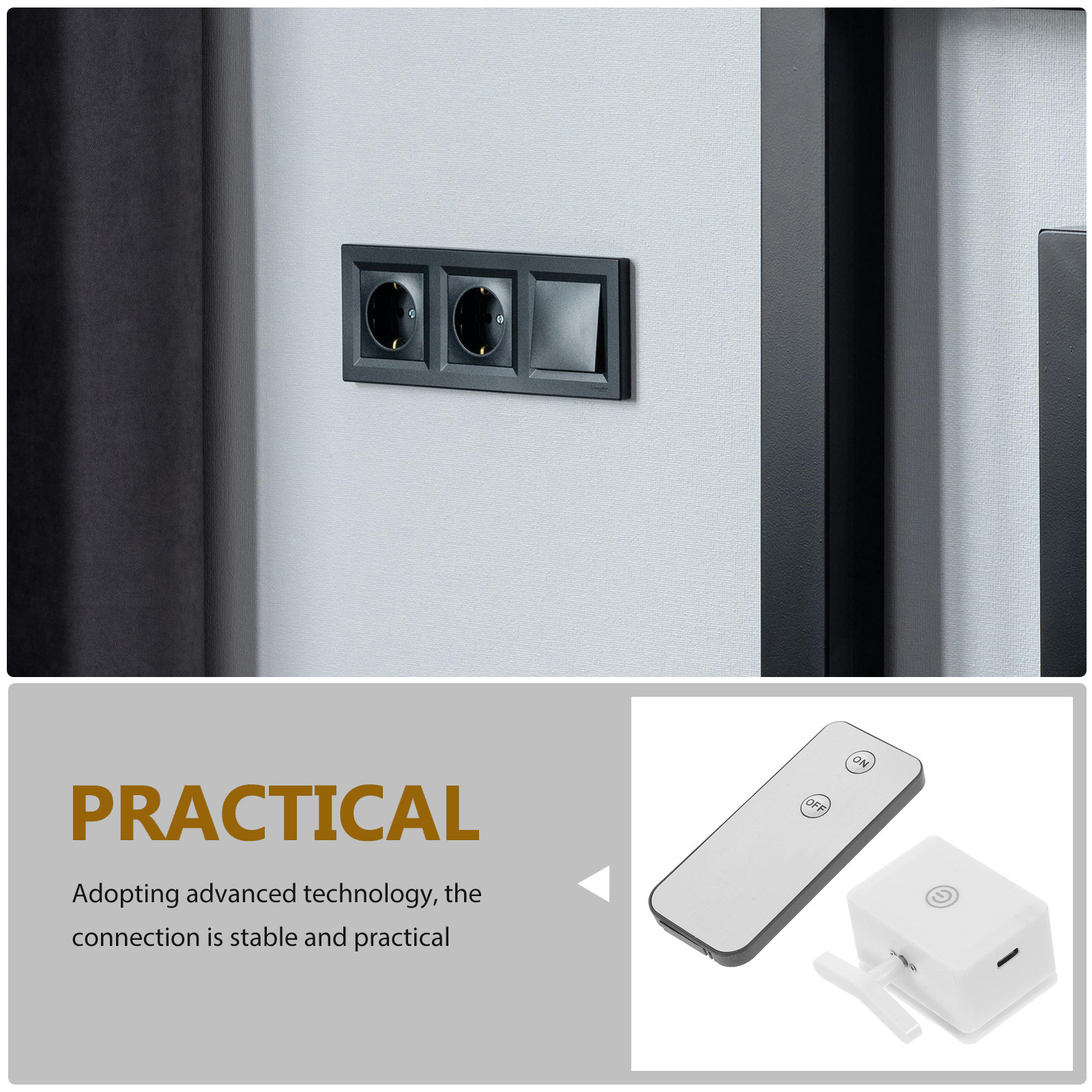 2Sets Remote Control Switch Co - Smart Home Robot recension och pris