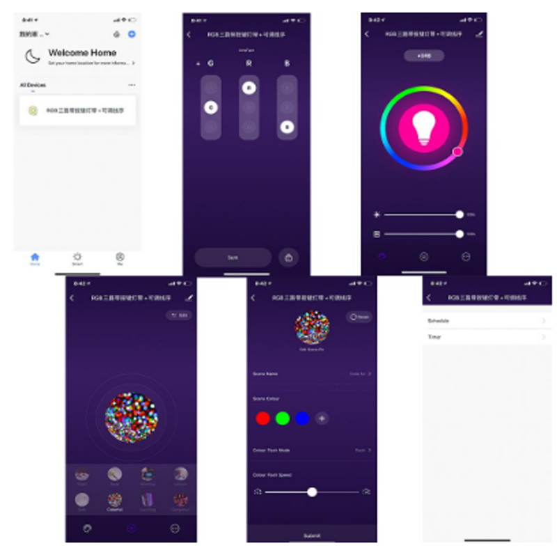 1-10Tuya Smart Life APP 5-24V  - Alexa Compatible Bulb recension och pris
